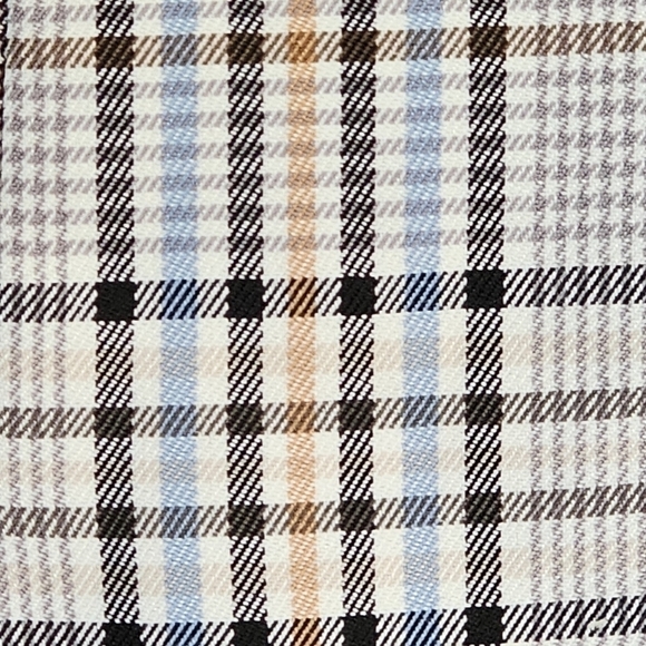 GLASSONS Plaid Pleated Mini Skirt Light Academia Size 14 - Picture 11 of 12